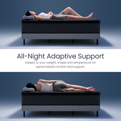 12 Inch Cooling Gel Memory Foam - Medium Firm Hybrid Mattress in a Box, Fiberglass-Free, Soft Knit Cooling Cover, Motion Isolation, CertiPUR-US Certified