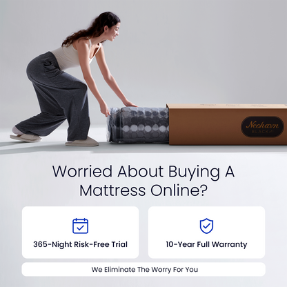 12 Inch Cooling Gel Memory Foam - Medium Firm Hybrid Mattress in a Box, Fiberglass-Free, Soft Knit Cooling Cover, Motion Isolation, CertiPUR-US Certified